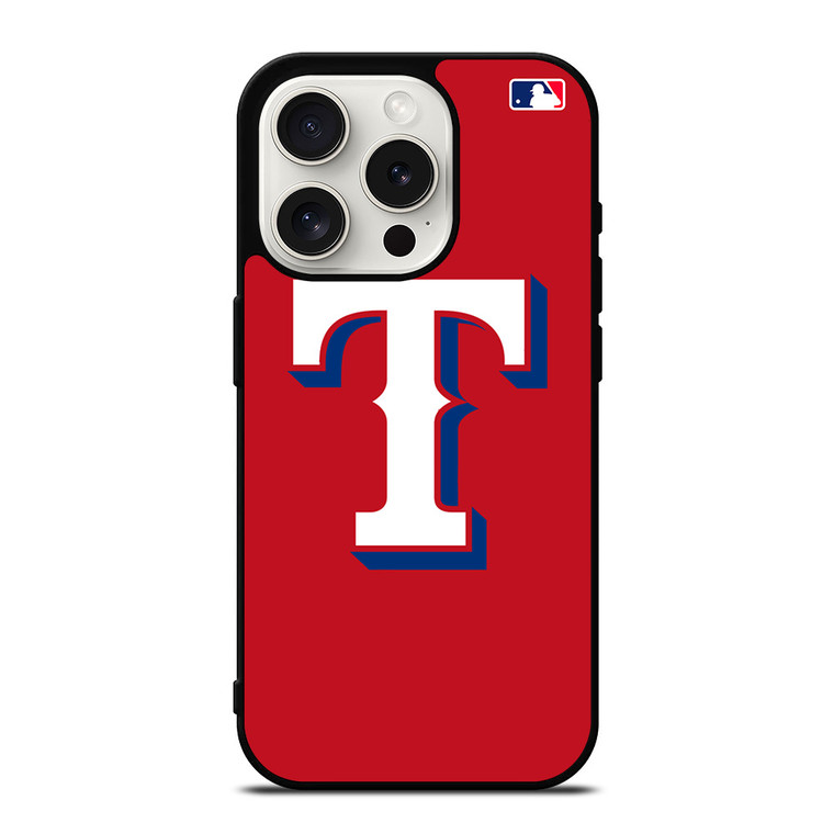 TEXAS RANGERS MLB LOGO iPhone 15 Pro Case Cover
