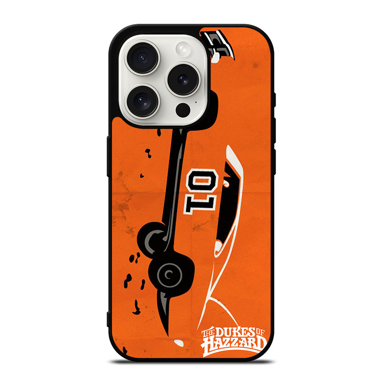 THE DUKES OF HAZZARD GENERAL LEE CAR iPhone 15 Pro Case Cover