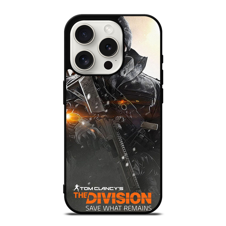 TOM CLANCY THE DIVISION iPhone 15 Pro Case Cover