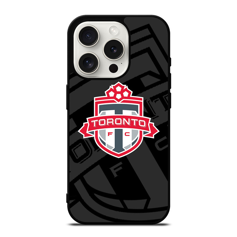 TORONTO FC MLS BLACK iPhone 15 Pro Case Cover