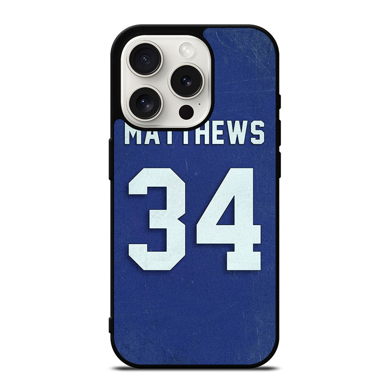 TORONTO MAPLE LEAFS AUSTON MATTHEWS NHL 2 iPhone 15 Pro Case Cover