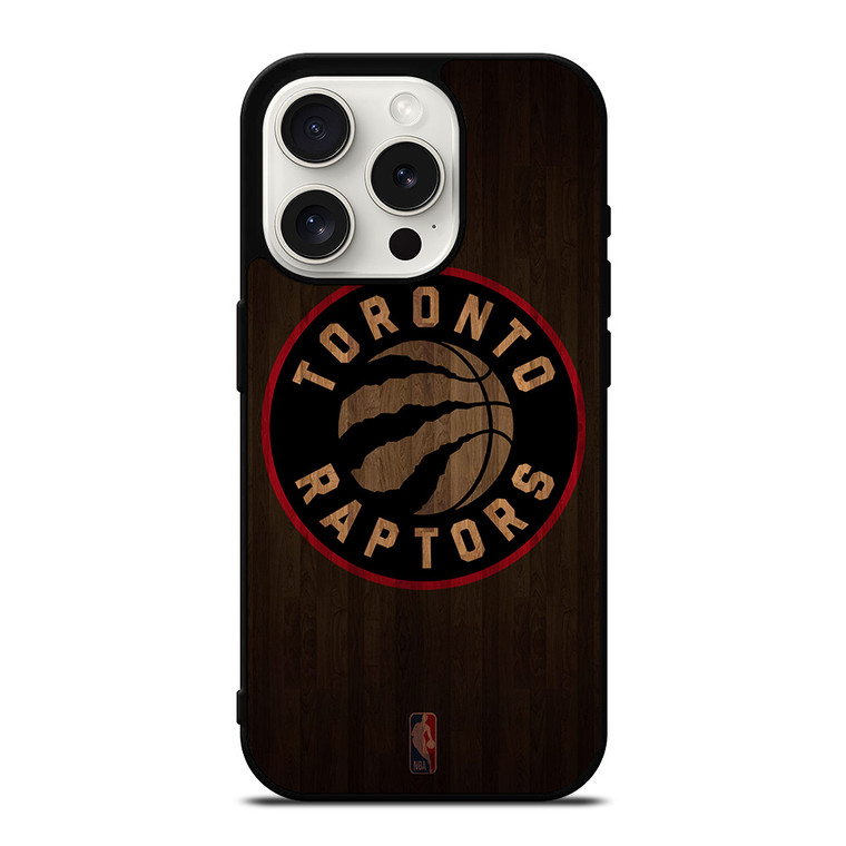 TORONTO RAPTORS BASKETBALL COURT NBA iPhone 15 Pro Case Cover