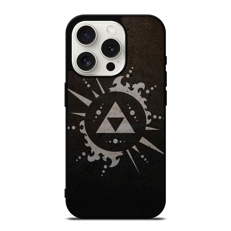 TRIFORCE LEGEND OF ZELDA ICON iPhone 15 Pro Case Cover