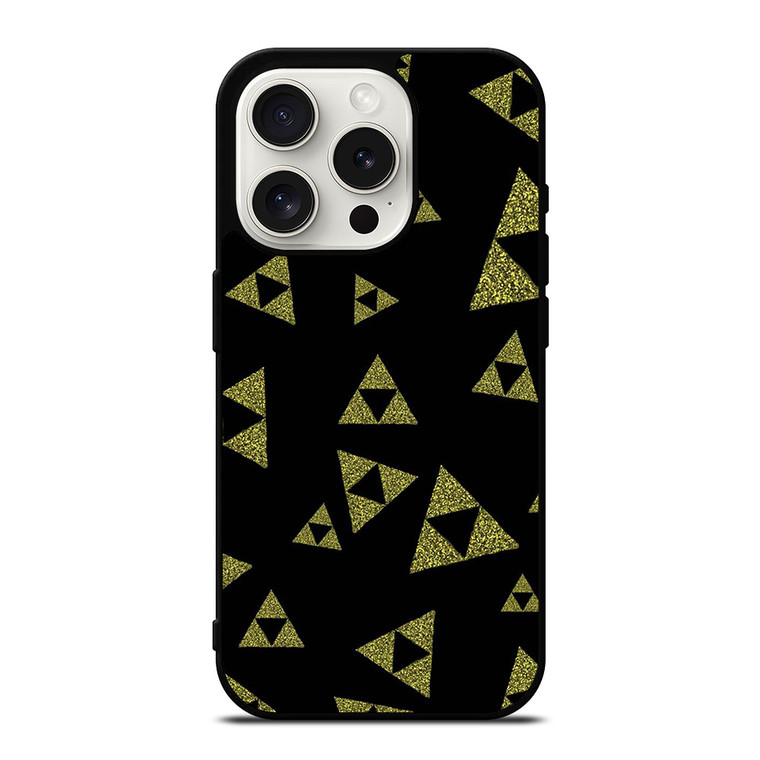 TRIFORCE ZELDA ABSTRACT iPhone 15 Pro Case Cover