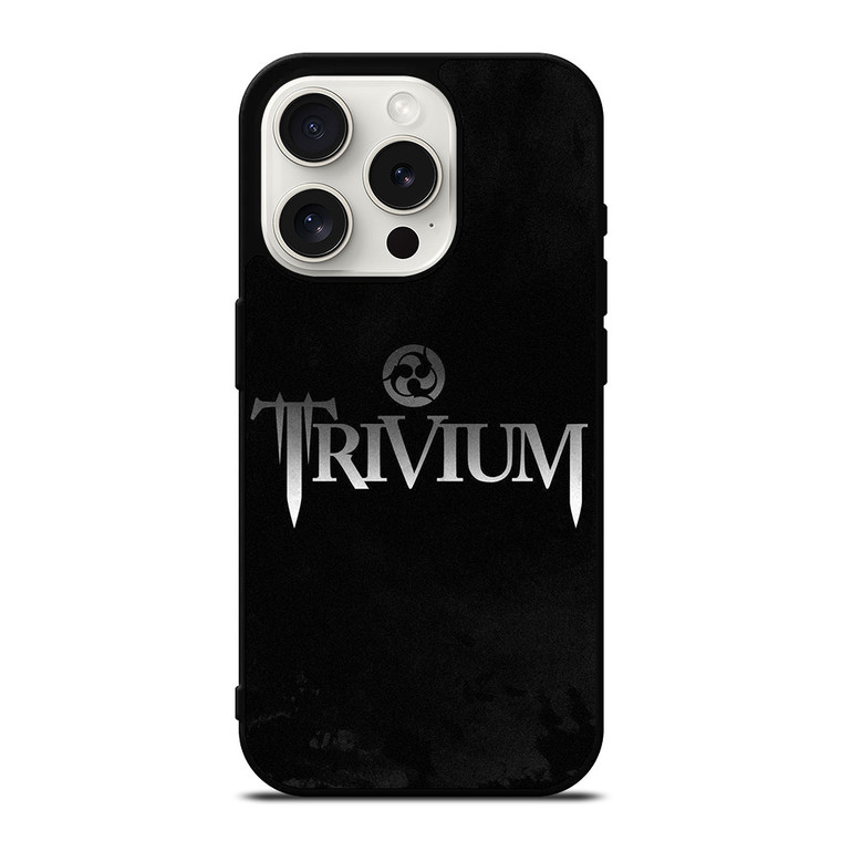 TRIVIUM METAL BAND LOGO iPhone 15 Pro Case Cover