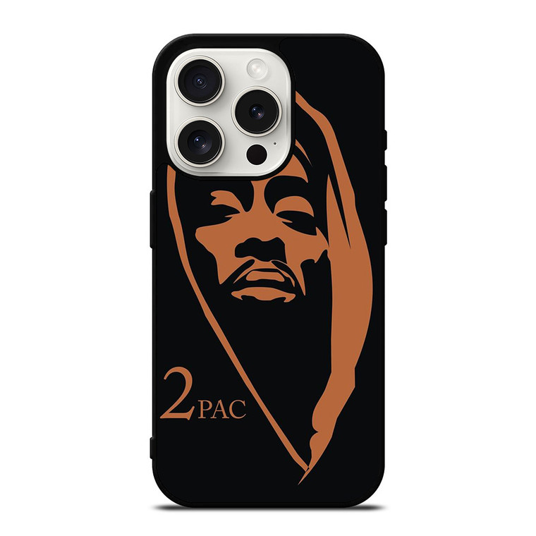TUPAC SHAKUR SILHOUETTE iPhone 15 Pro Case Cover