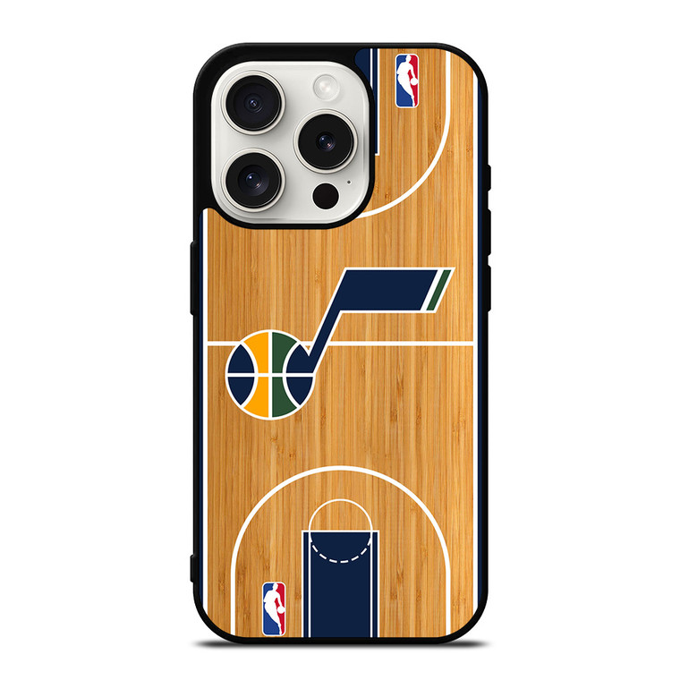 UTAH JAZZ NBA ARENA iPhone 15 Pro Case Cover