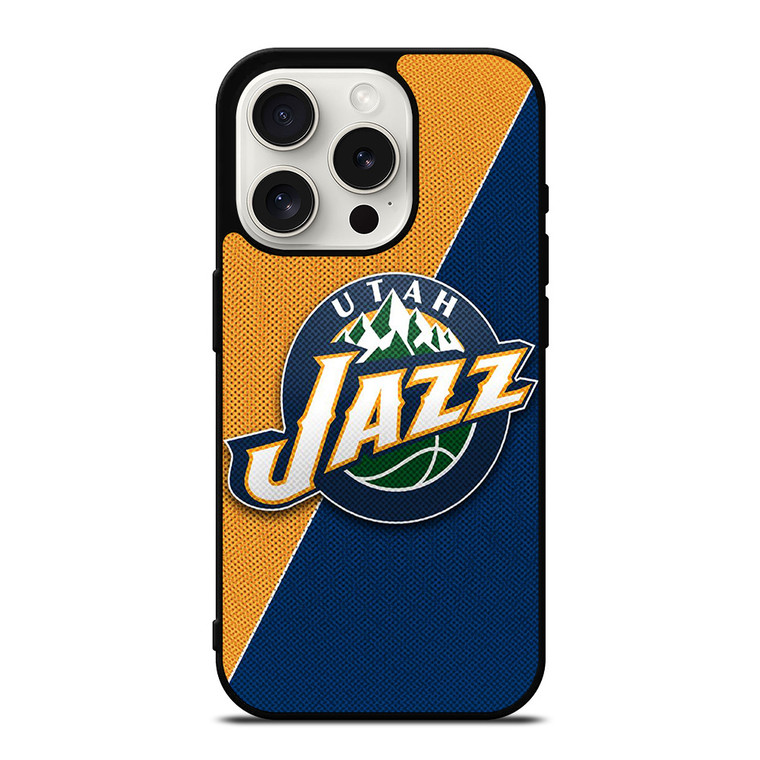 UTAH JAZZ NBA BASKETBALL LOGO iPhone 15 Pro Case Cover