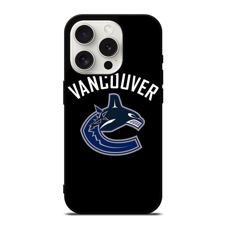 VANCOUVER CANUCKS LOGO iPhone 15 Pro Case Cover