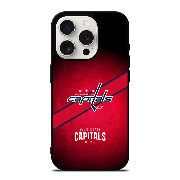 WASHINGTON CAPITALS NHL HOCKEY iPhone 15 Pro Case Cover