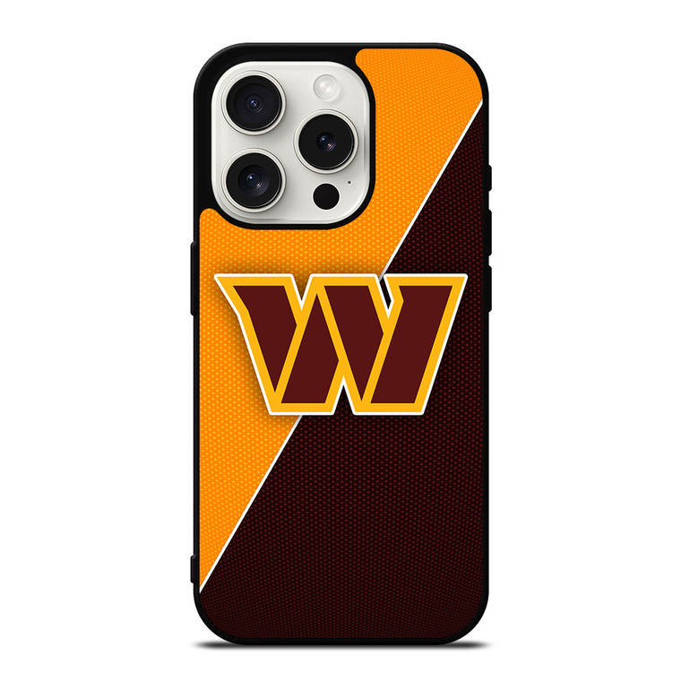 WASHINGTON COMMANDERS NFL FOOTBALL LOGO iPhone 15 Pro Case Cover