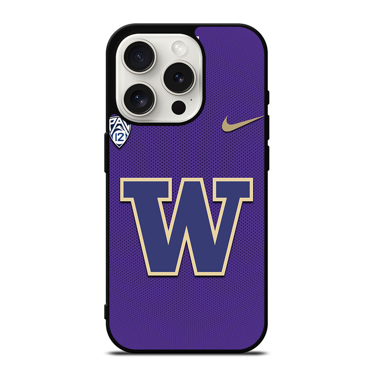 WASHINGTON HUSKIES FOOTBALL NCAA iPhone 15 Pro Case Cover