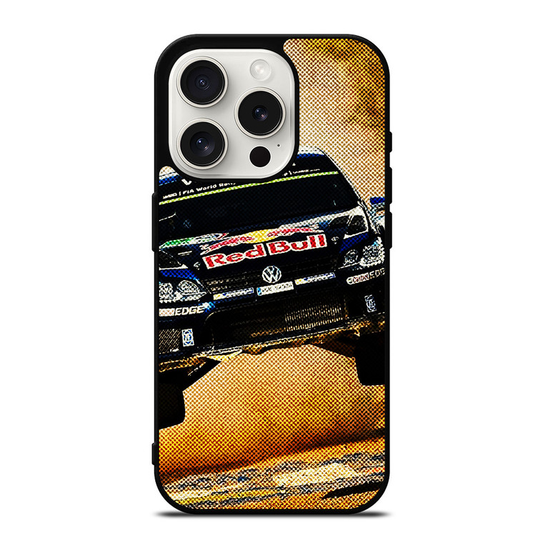 WRC RALLY VOLKSWAGEN POLO 2 iPhone 15 Pro Case Cover