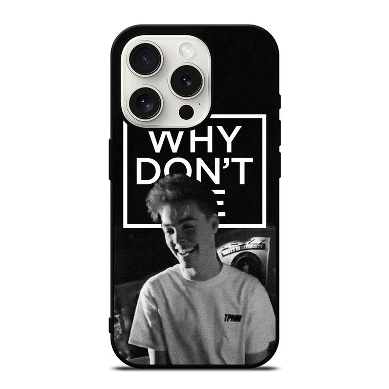 ZACH HERRON WHY DONT WE LOGO iPhone 15 Pro Case Cover