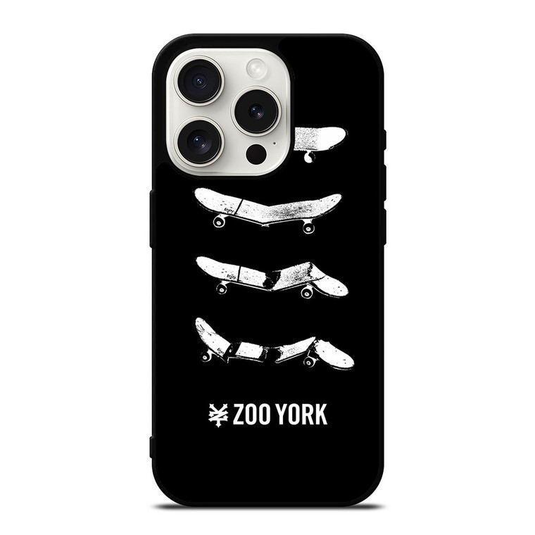 ZOO YORK SKATEBOARD EVOLUTION iPhone 15 Pro Case Cover