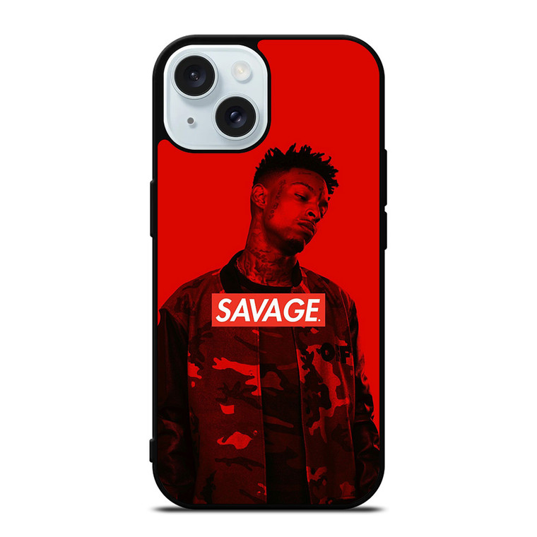 21 SAVAGE RAPPER iPhone 15 Case Cover