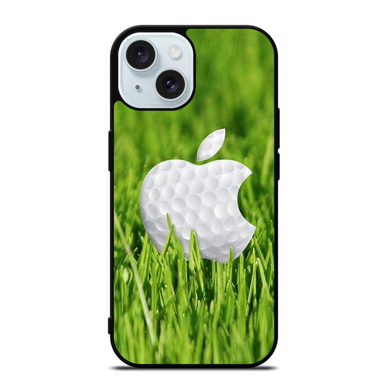 APPLE LOGO GOLF BALL iPhone 15 Case Cover