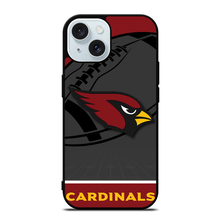 ARIZONA CARDINALS NFL TEAM iPhone 15 Case Cover
