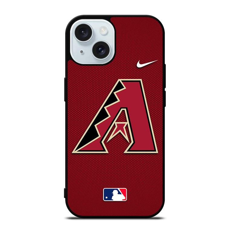 ARIZONA DIAMONDBACKS MLB BASEBALL NIKE iPhone 15 Case Cover ARIZONA DIAMONDBACKS MLB BASEBALL NIKE iPhone 15 Case Cover