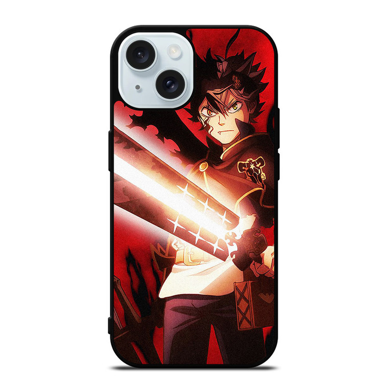 ASTA DEMON BLACK CLOVER iPhone 15 Case Cover