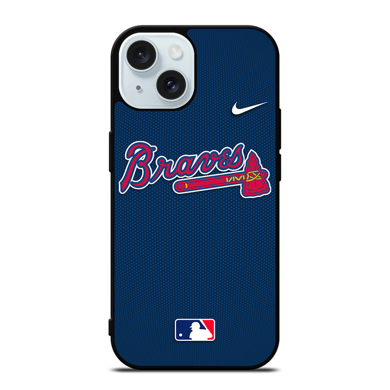 ATLANTA BRAVES MLB BASEBALL NIKE iPhone 15 Case Cover