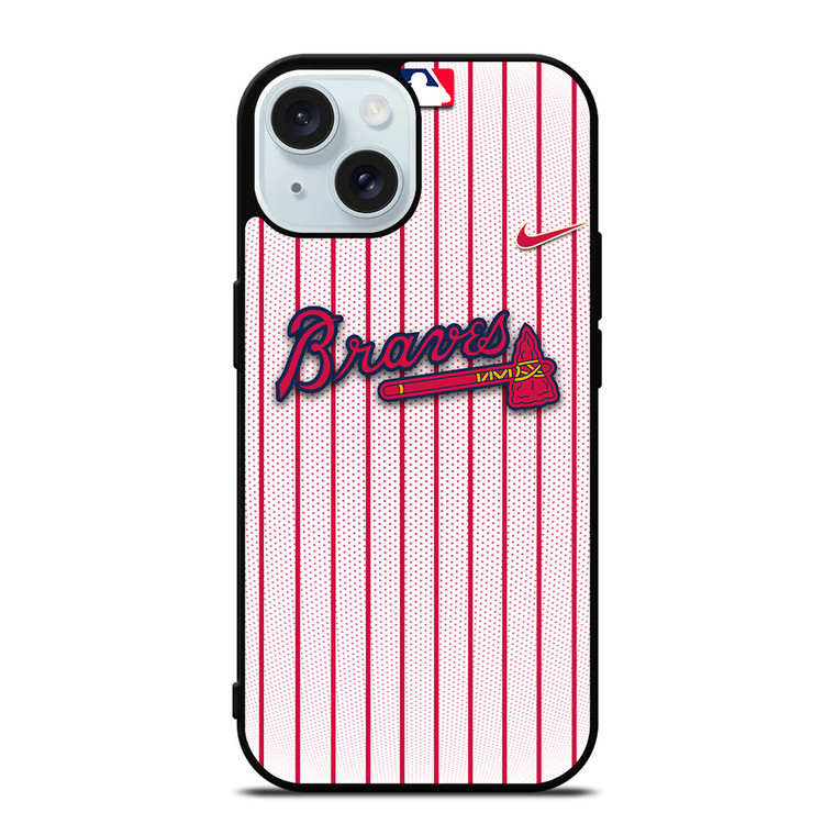 ATLANTA BRAVES MLB NIKE iPhone 15 Case Cover