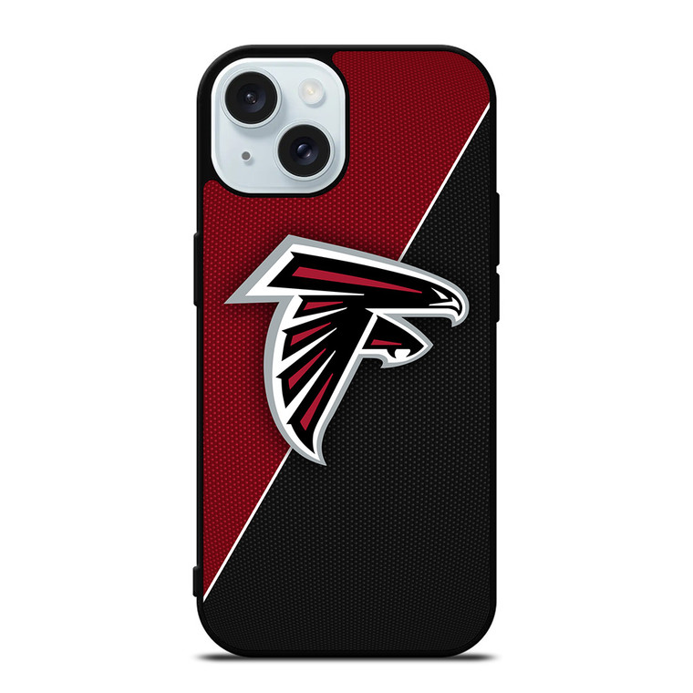 ATLANTA FALCONS NFL FOOTBALL LOGO iPhone 15 Case Cover