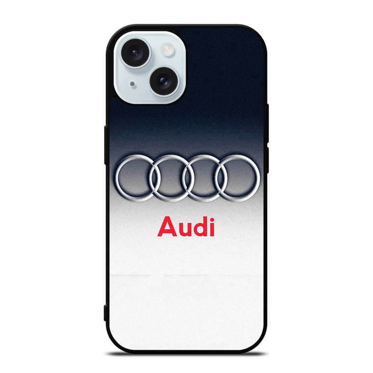 AUDI GRADIENT LOGO iPhone 15 Case Cover