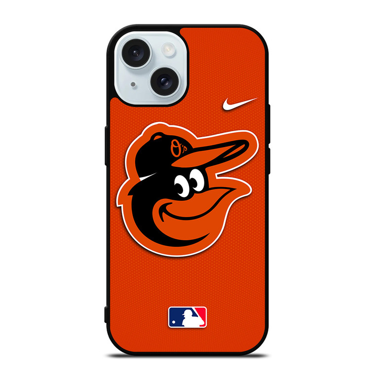 BALTIMORE ORIOLES MLB BASEBALL NIKE iPhone 15 Case Cover
