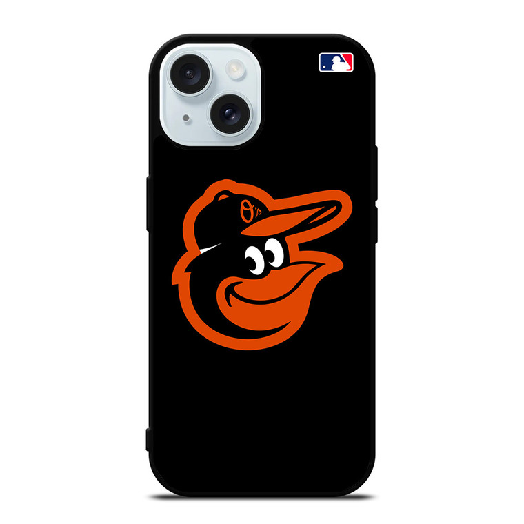 BALTIMORE ORIOLES MLB LOGO iPhone 15 Case Cover