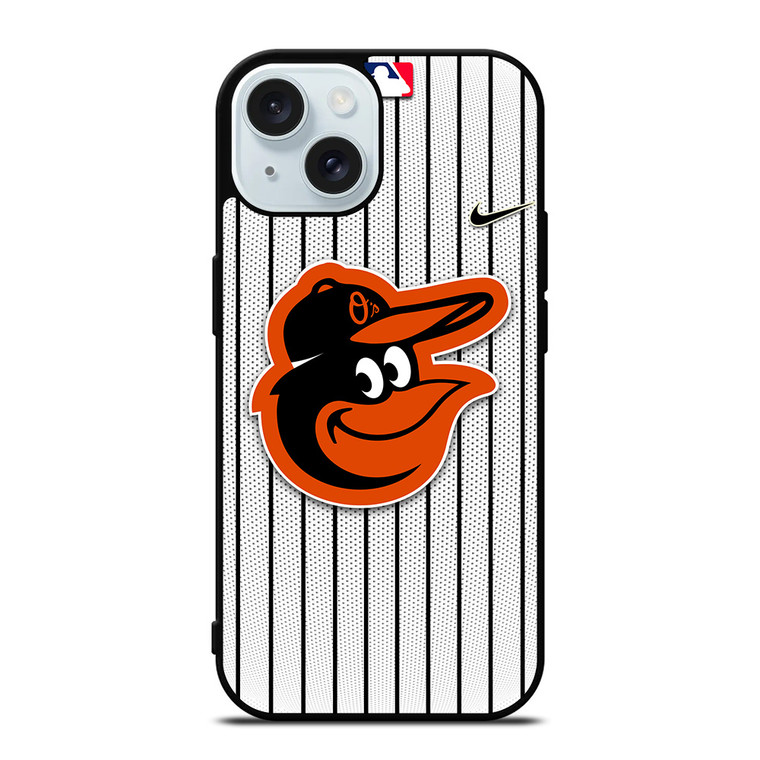 BALTIMORE ORIOLES MLB NIKE iPhone 15 Case Cover