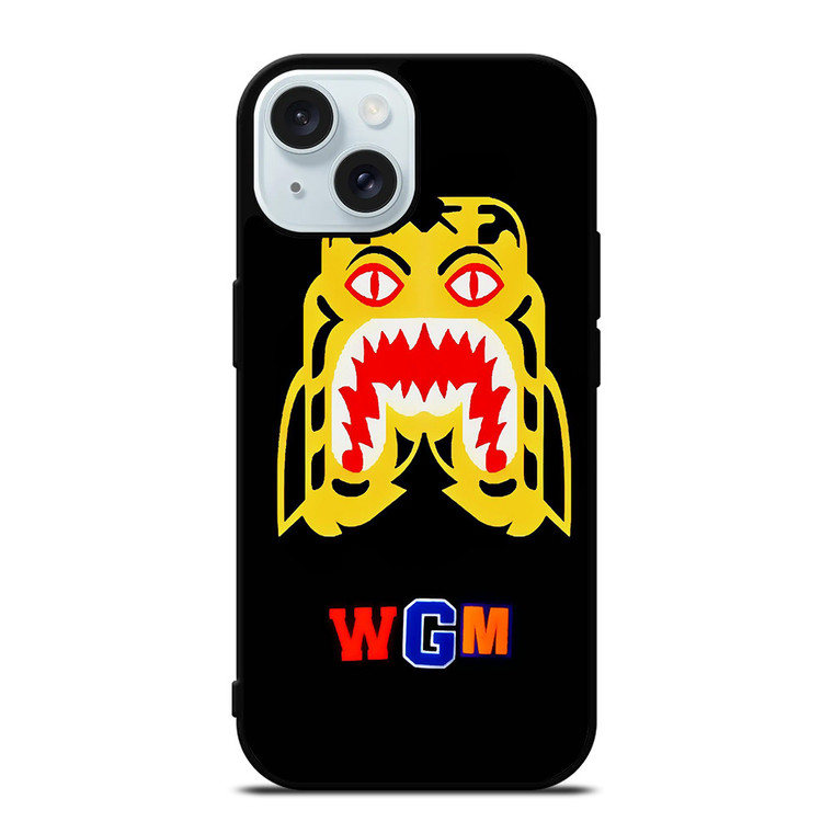 BAPE TIGER WGM iPhone 15 Case Cover