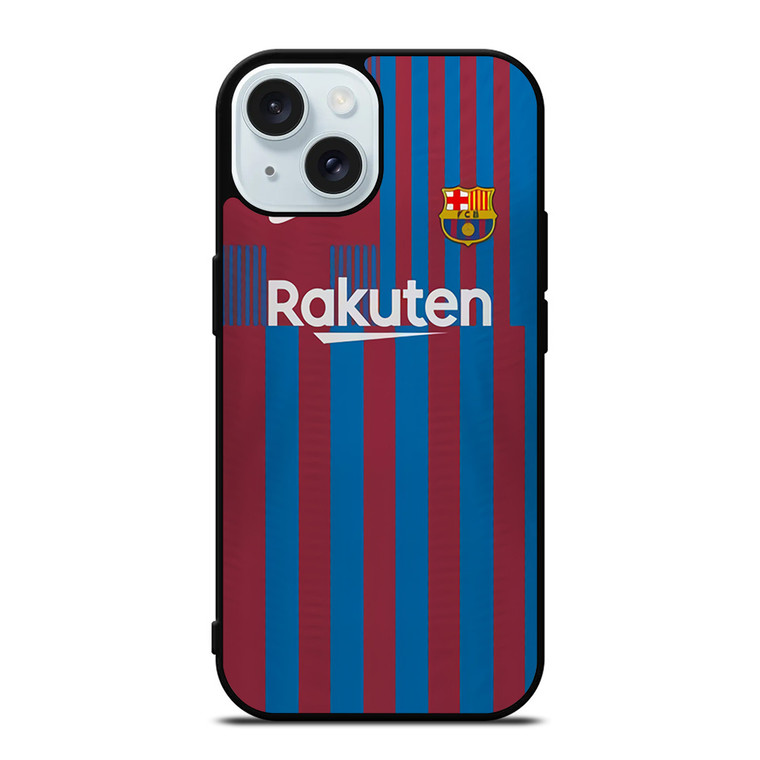 BARCELONA 2021 HOME JERSEY iPhone 15 Case Cover