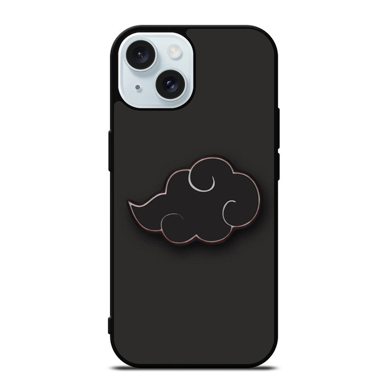 BLACK AKATSUKI iPhone 15 Case Cover