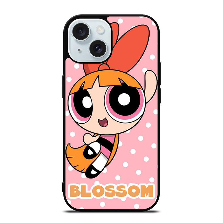 BLOSSOM THE POWERPUFF GIRLS iPhone 15 Case Cover