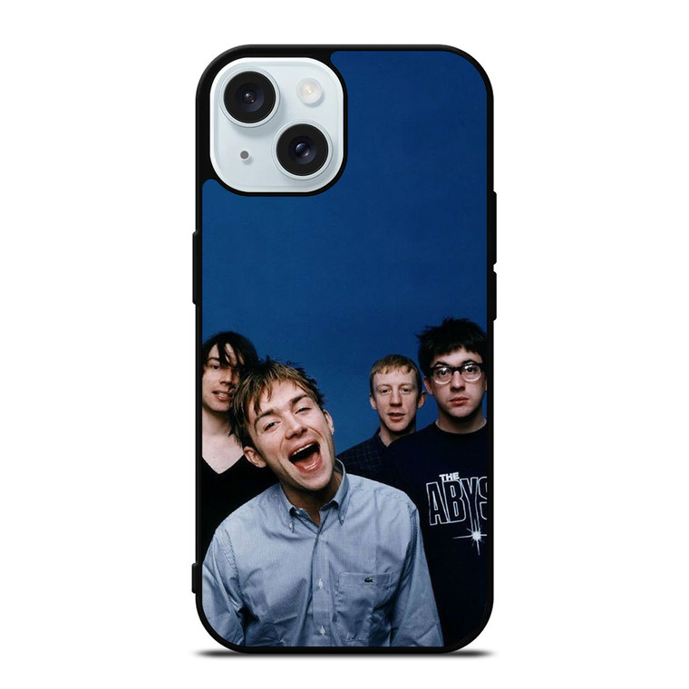BLUR ROCK BAND MEMBERS iPhone 15 Case Cover
