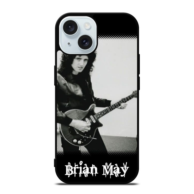 BRIAN MAY QUEEN GUITARIST iPhone 15 Case Cover