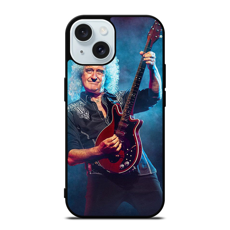BRIAN MAY QUEEN ROCK BAND iPhone 15 Case Cover