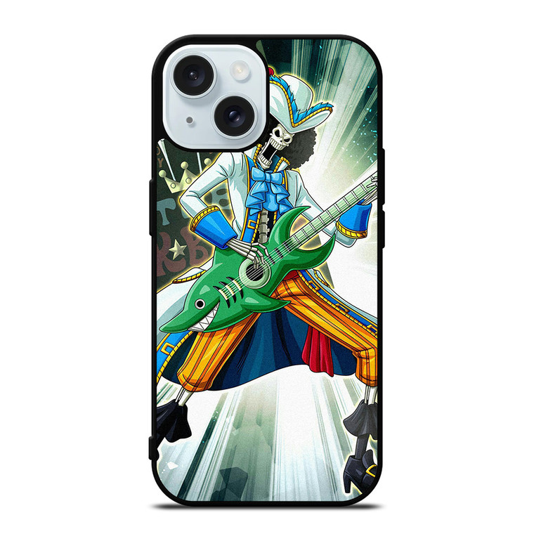 BROOK ONE PIECE ANIME 2 iPhone 15 Case Cover