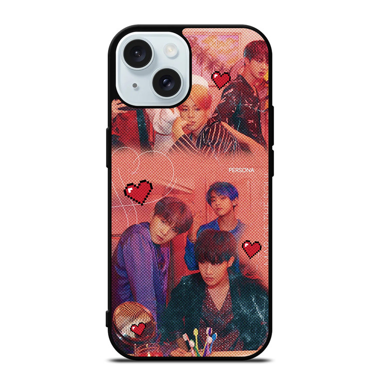BTS BANGTAN BOYS MAP OF THE SOUL PERSONA iPhone 15 Case Cover