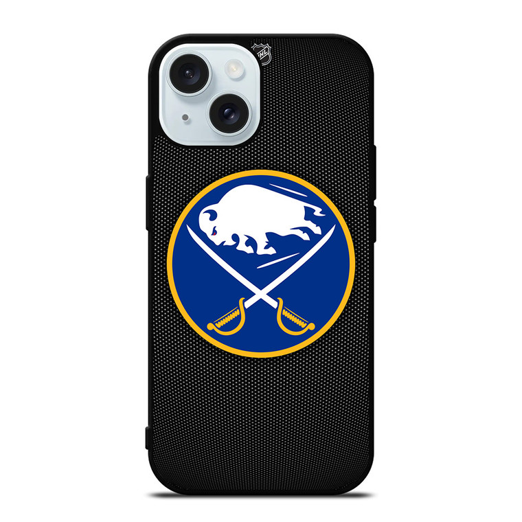 BUFFALO SABRES HOCKEY NHL LOGO iPhone 15 Case Cover
