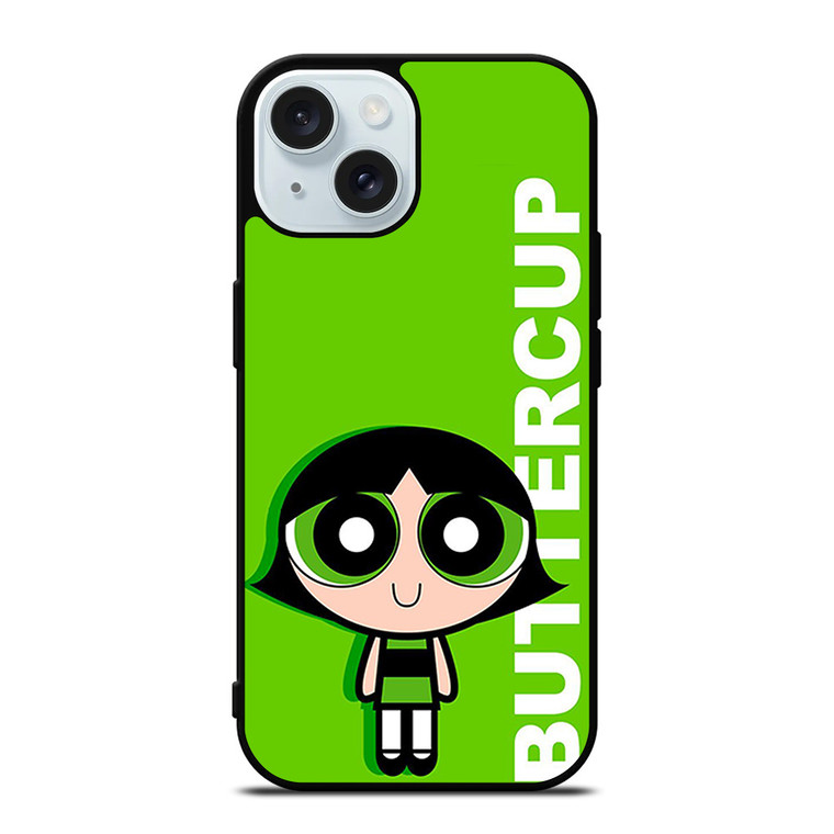 BUTTERCUP THE POWERPUFF GIRLS CARTOON iPhone 15 Case Cover