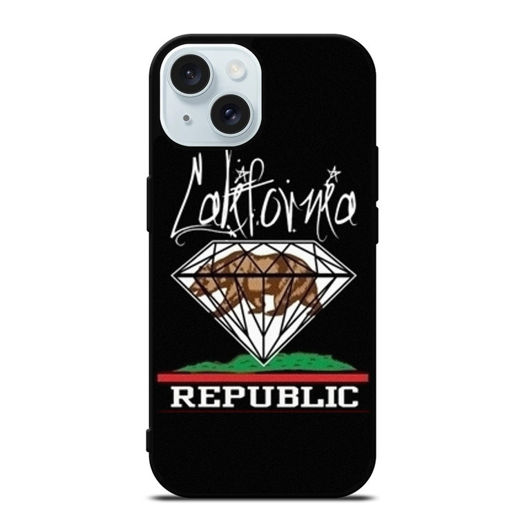 CALIFORNIA REPUBLIC DIAMOND SUPPLY CO iPhone 15 Case Cover