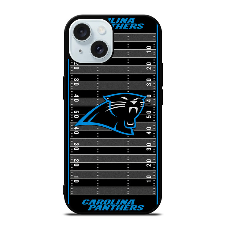 CAROLINA PANTHERS FOOTBALL FIELD iPhone 15 Case Cover