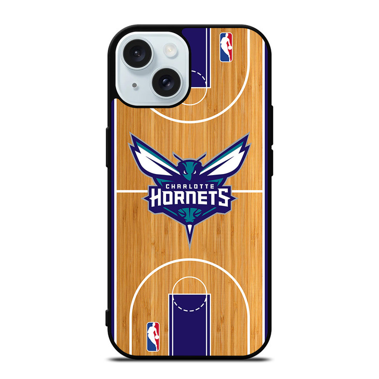 CHARLOTTE HORNETS NBA ARENA iPhone 15 Case Cover