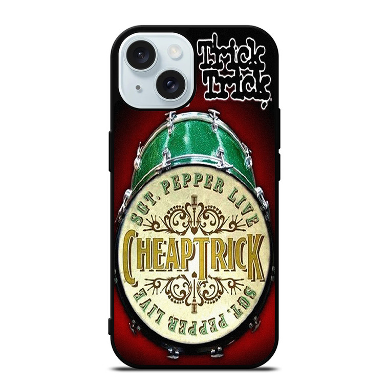 CHEAP TRICK CLASSIC ROCK BAND iPhone 15 Case Cover