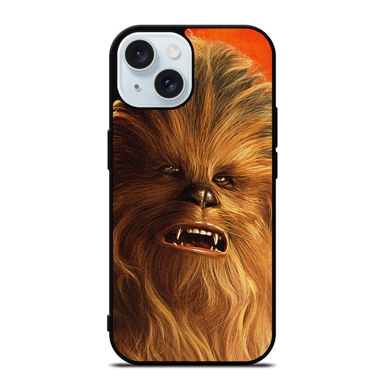 CHEWBACCA STAR WARS COOL iPhone 15 Case Cover