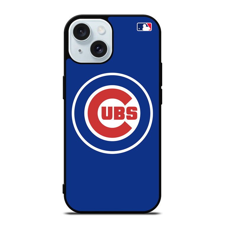 CHICAGO CUBS MLB LOGO iPhone 15 Case Cover
