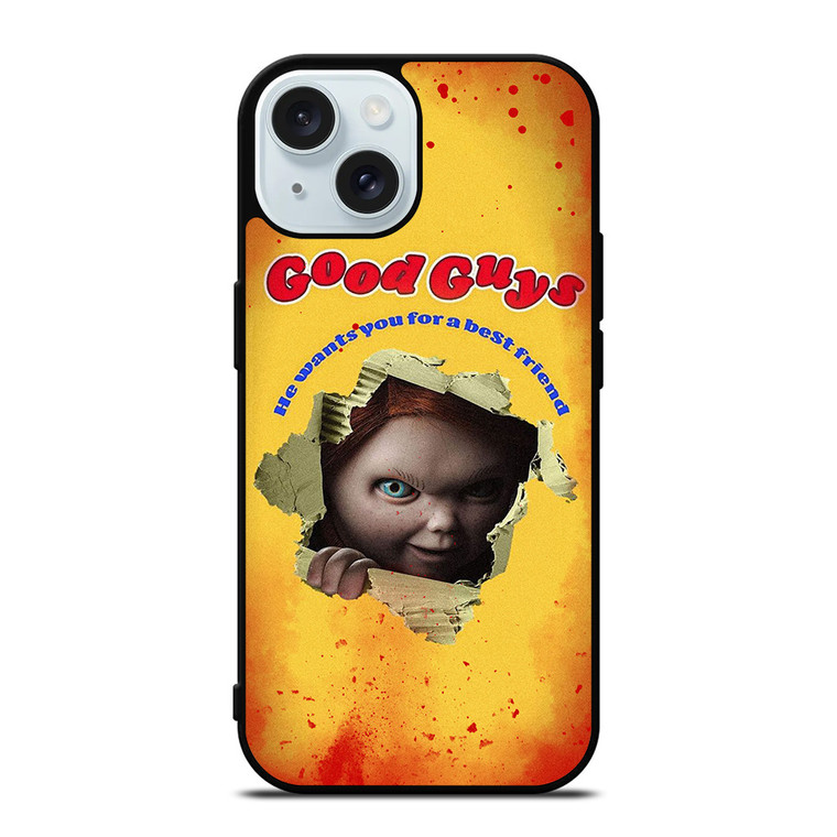 CHUCKY CHILD'S PLAY GOOD GUYS iPhone 15 Case Cover