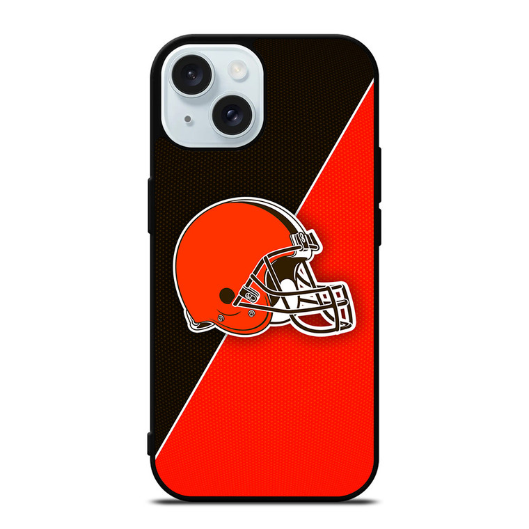 CLEVELAND BROWNS NFL FOOTBALL LOGO iPhone 15 Case Cover